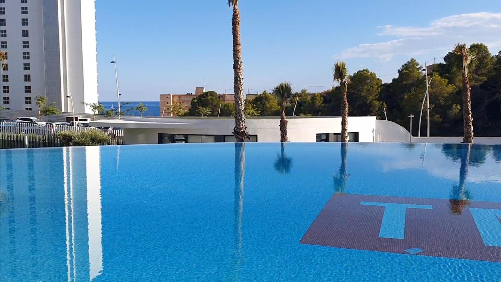 Apartmán Sunset Waves Vistas Al Mar Benidorm Exteriér fotografie