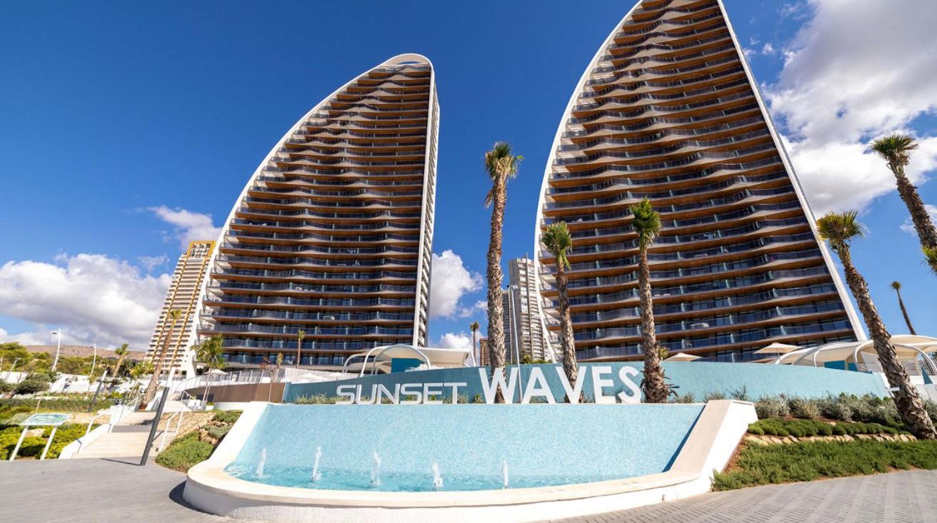 Apartmán Sunset Waves Vistas Al Mar Benidorm Exteriér fotografie